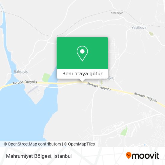 Mahrumiyet Bölgesi harita