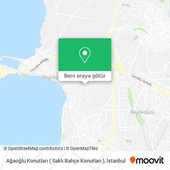 Ağaoğlu Konutları ( Saklı Bahçe Konutları ) harita