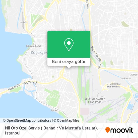 Nil Oto Özel Servis ( Bahadır Ve Mustafa Ustalar) harita