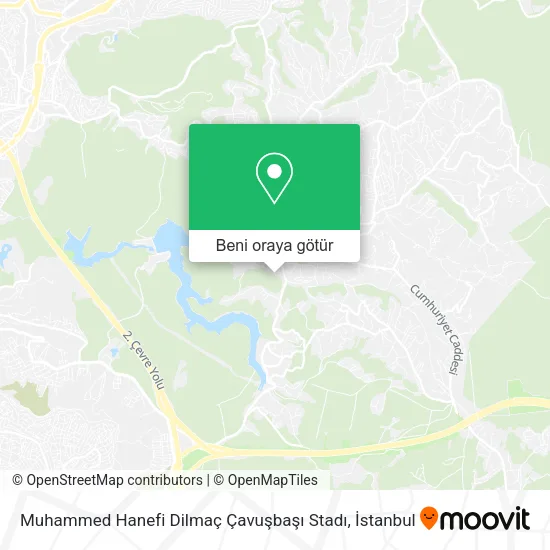 Muhammed Hanefi Dilmaç Çavuşbaşı Stadı harita