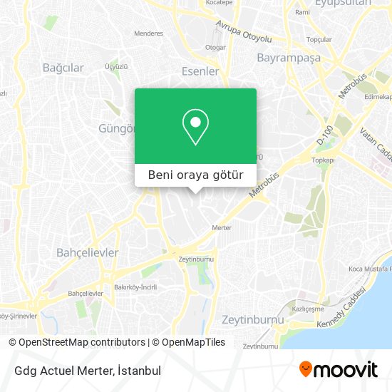 Gdg Actuel  Merter harita