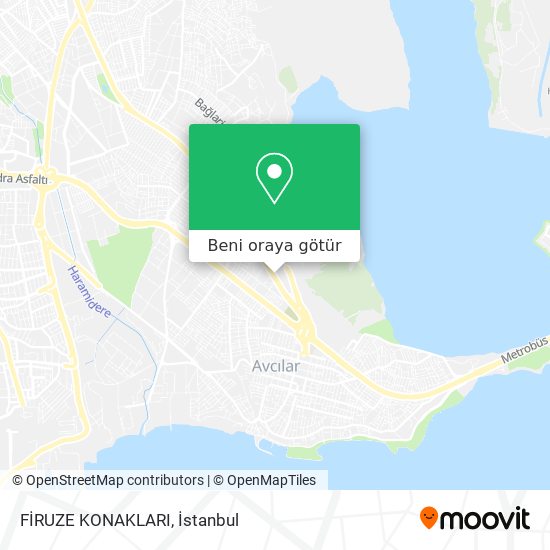 FİRUZE KONAKLARI harita