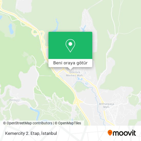 Kemercity 2. Etap harita