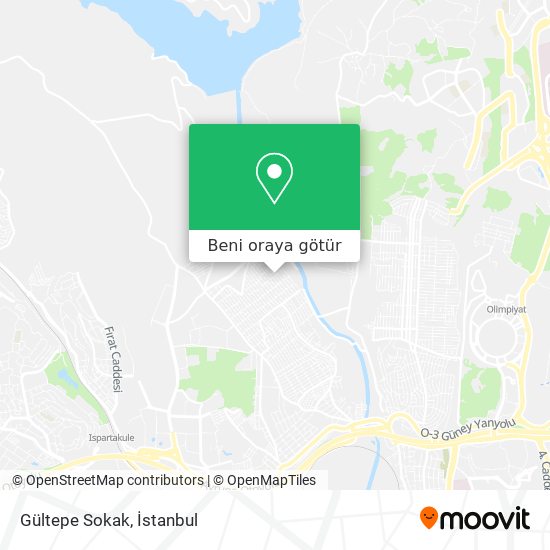 Gültepe Sokak harita