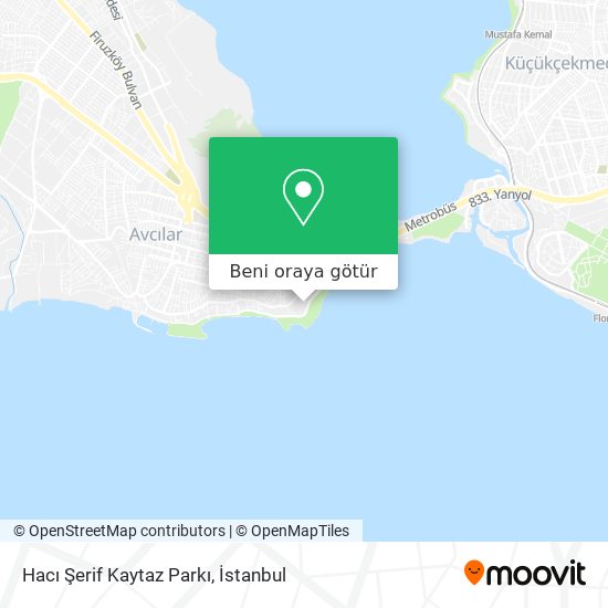 Hacı Şerif Kaytaz Parkı harita