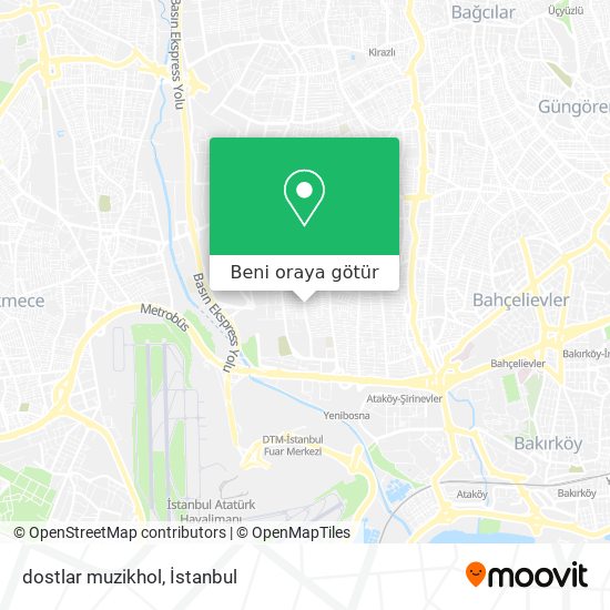dostlar muzikhol harita