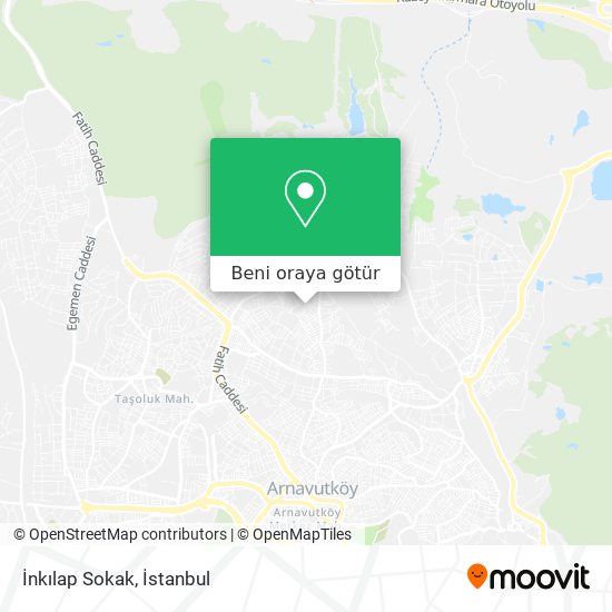 İnkılap Sokak harita