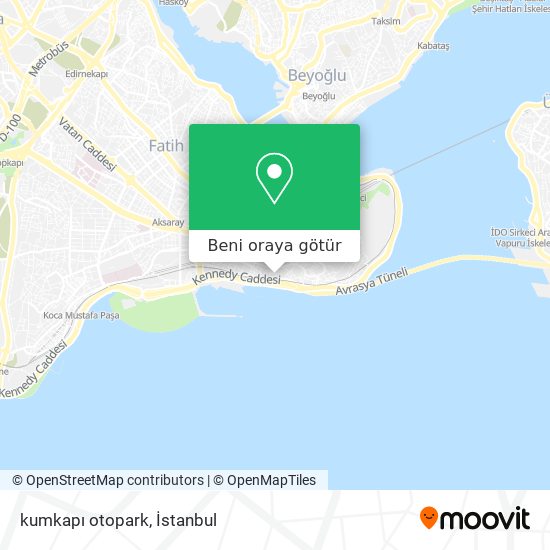 kumkapı otopark harita