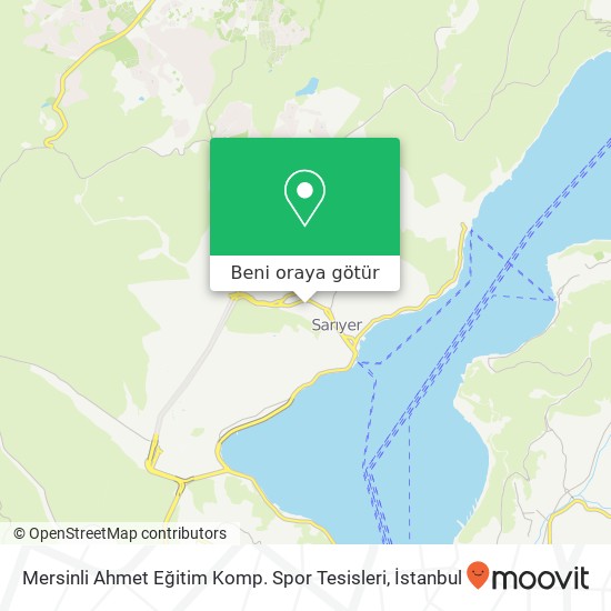 Mersinli Ahmet Eğitim Komp. Spor Tesisleri harita