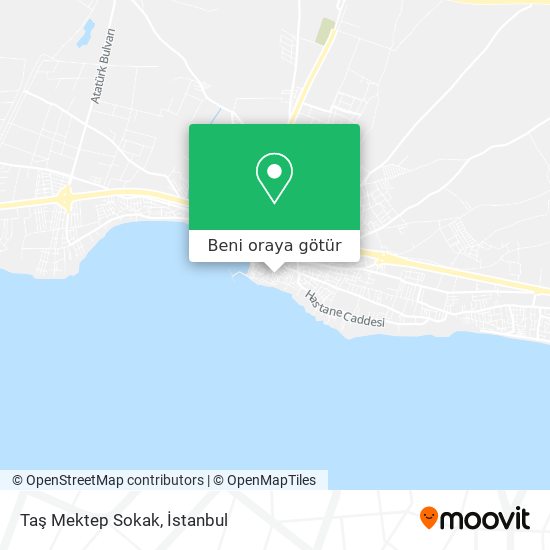 Taş Mektep Sokak harita