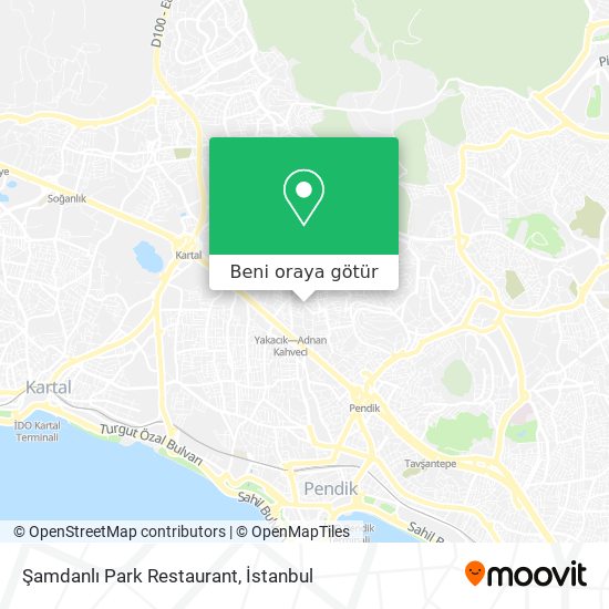 Şamdanlı Park Restaurant harita