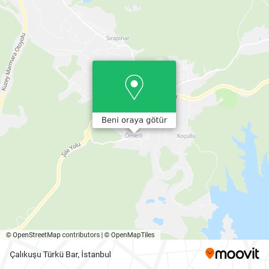 Çalıkuşu Türkü Bar harita