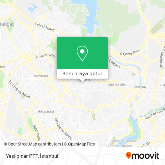 Yeşilpınar PTT harita