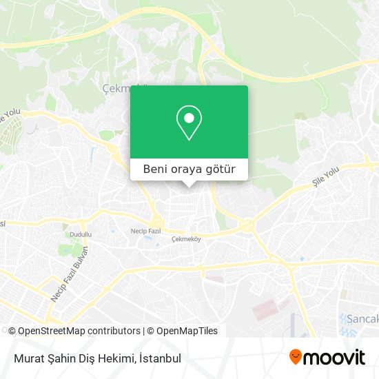 Murat Şahin Diş Hekimi harita