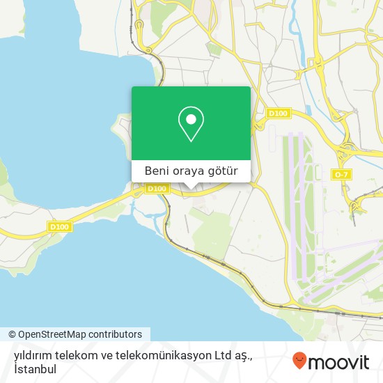 yıldırım telekom ve telekomünikasyon Ltd aş. harita