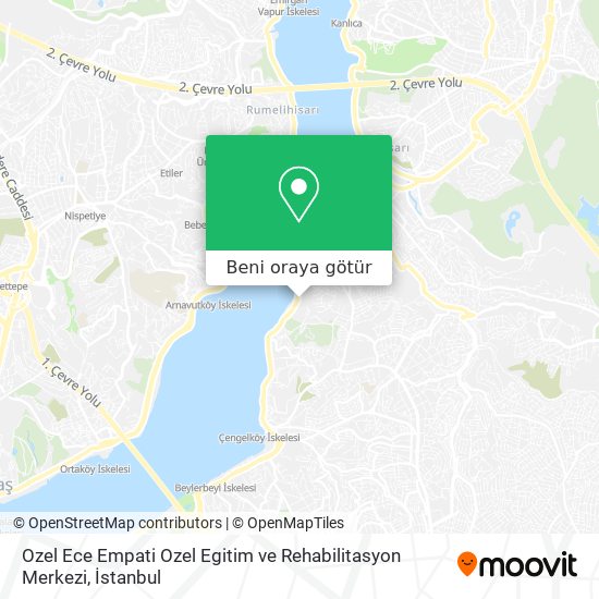 Ozel Ece Empati Ozel Egitim ve Rehabilitasyon Merkezi harita