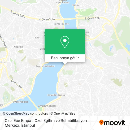 Ozel Ece Empati Ozel Egitim ve Rehabilitasyon Merkezi harita