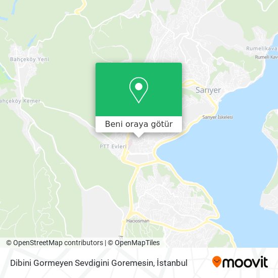 Dibini Gormeyen Sevdigini Goremesin harita