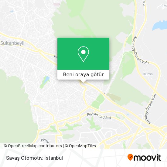 Savaş Otomotiv harita