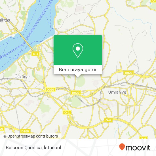 Balcoon Çamlıca harita