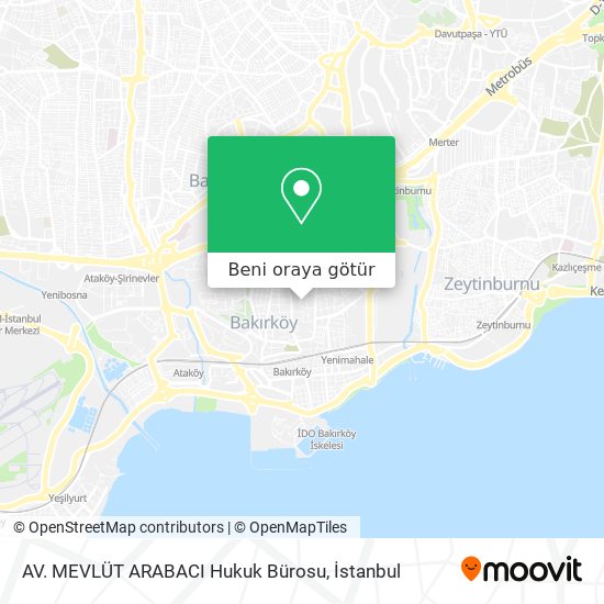 AV. MEVLÜT ARABACI Hukuk Bürosu harita