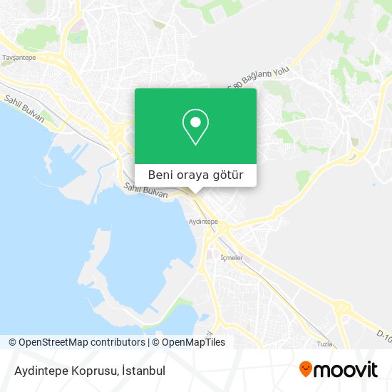 Aydintepe Koprusu harita