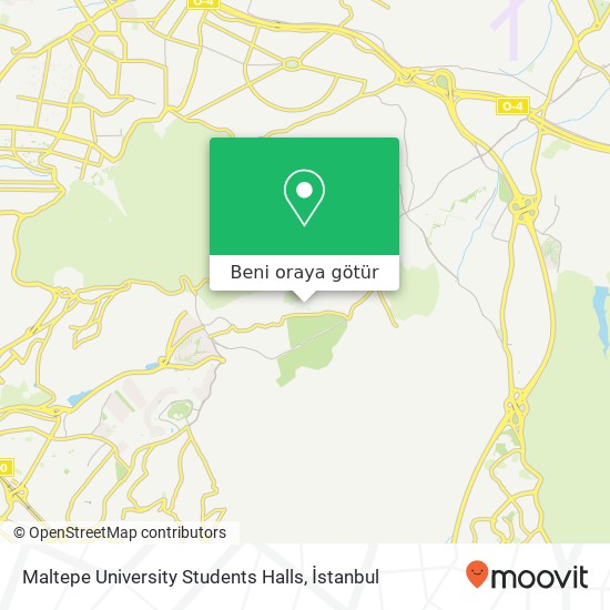 Maltepe University Students Halls harita