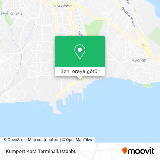 Kumport Kara Terminali harita