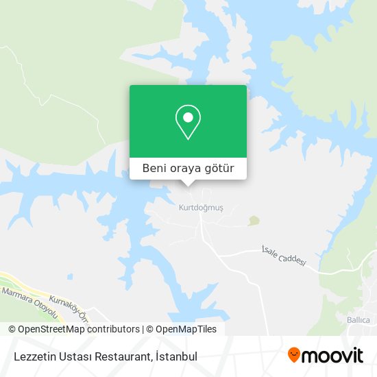 Lezzetin Ustası Restaurant harita