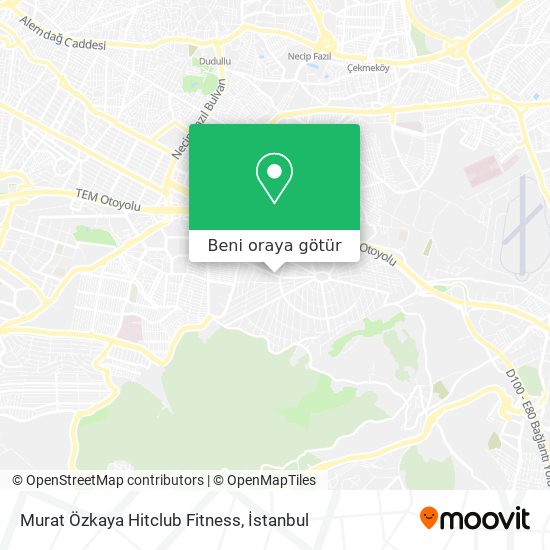 Murat Özkaya Hitclub Fitness harita