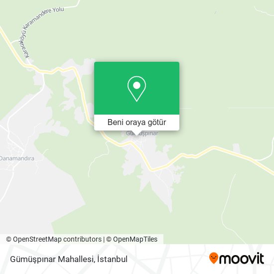 Gümüşpınar Mahallesi harita