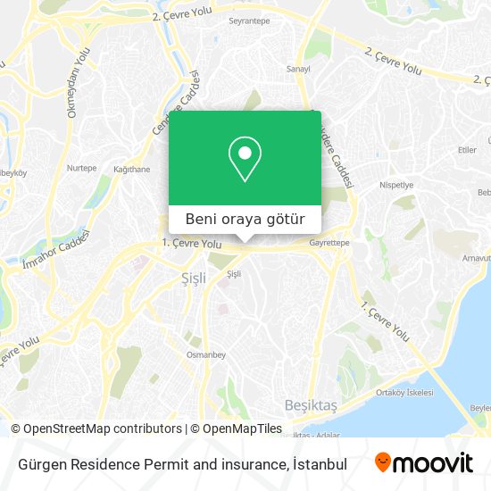 Gürgen Residence Permit and insurance harita