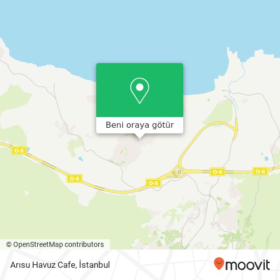 Arısu Havuz Cafe harita