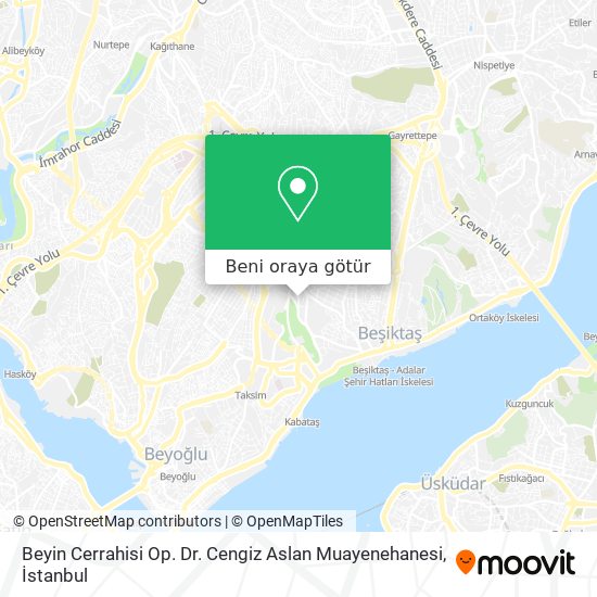 Beyin Cerrahisi Op. Dr. Cengiz Aslan Muayenehanesi harita