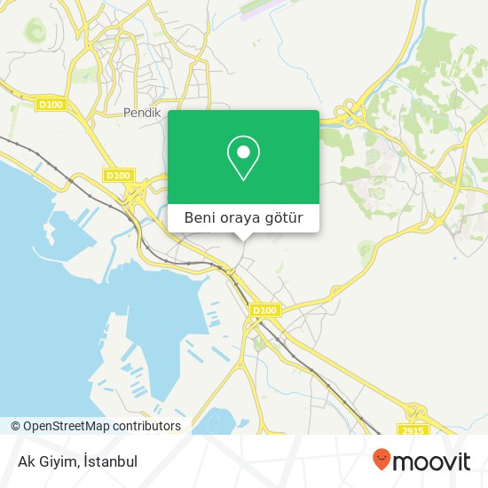 Ak Giyim, Cumhur Caddesi 34903 Esenyalı, İstanbul harita