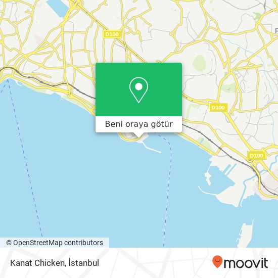 Kanat Chicken, Marintürk Çarşı 34890 Batı, Pendik harita
