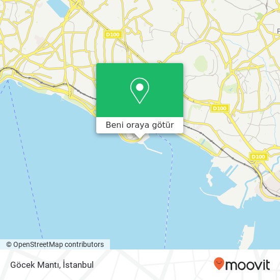 Göcek Mantı, Marintürk Çarşı 34890 Batı, Pendik harita