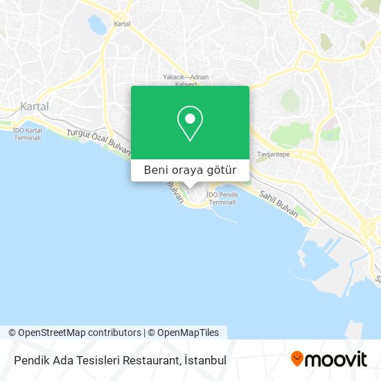 Pendik Ada Tesisleri Restaurant harita