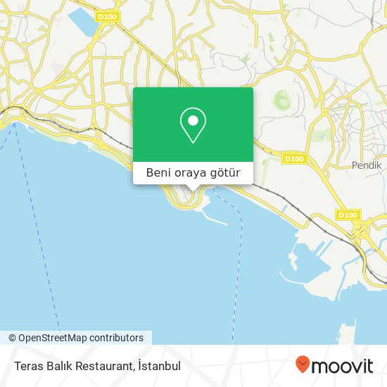 Teras Balık Restaurant, Gezi Boyu Caddesi 34890 Batı, İstanbul harita