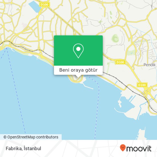 Fabrika, Gezi Boyu Caddesi 34890 Batı, İstanbul harita