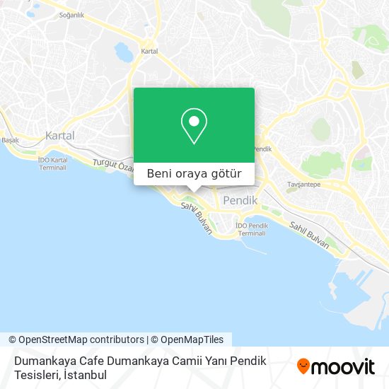 Dumankaya Cafe Dumankaya Camii Yanı Pendik Tesisleri harita