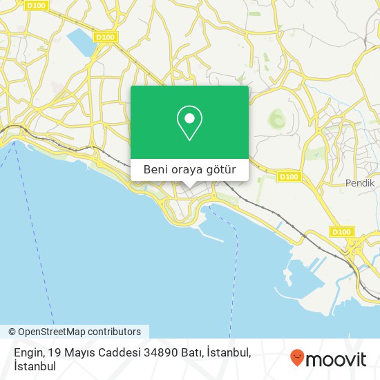 Engin, 19 Mayıs Caddesi 34890 Batı, İstanbul harita