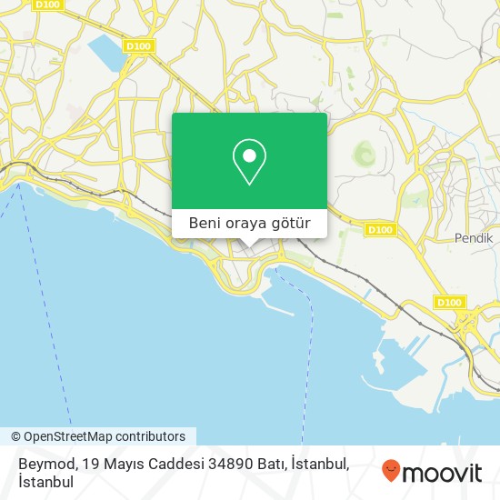 Beymod, 19 Mayıs Caddesi 34890 Batı, İstanbul harita