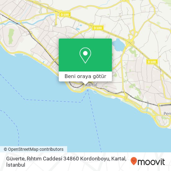 Güverte, Rıhtım Caddesi 34860 Kordonboyu, Kartal harita