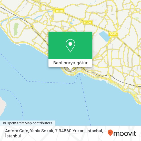 Anfora Cafe, Yankı Sokak, 7 34860 Yukarı, İstanbul harita