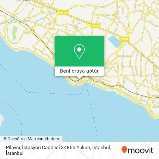 Pilavcı, İstasyon Caddesi 34860 Yukarı, İstanbul harita