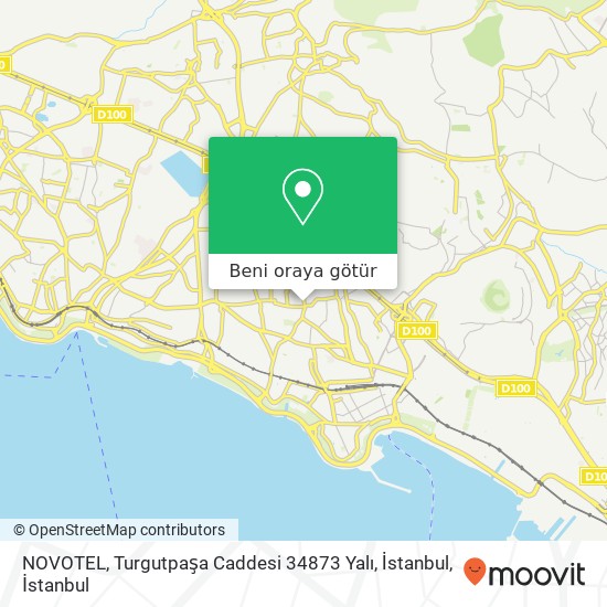 NOVOTEL, Turgutpaşa Caddesi 34873 Yalı, İstanbul harita