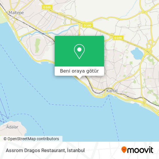 Assrom Dragos Restaurant harita