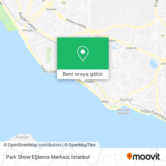 Park Show Eğlence Merkezi harita