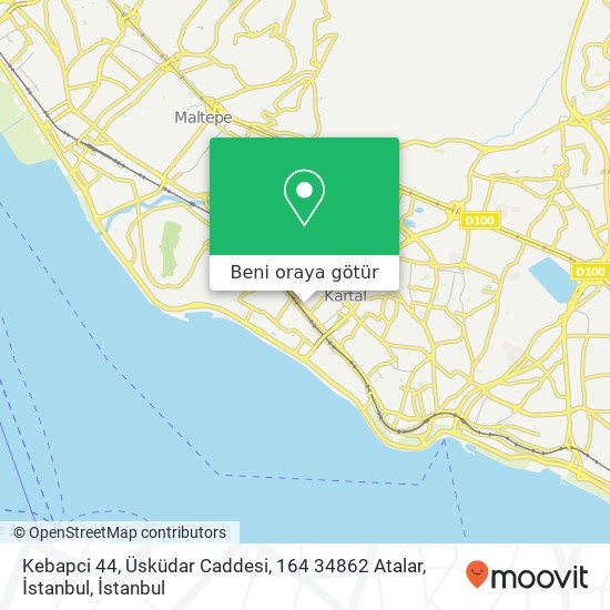 Kebapci 44, Üsküdar Caddesi, 164 34862 Atalar, İstanbul harita